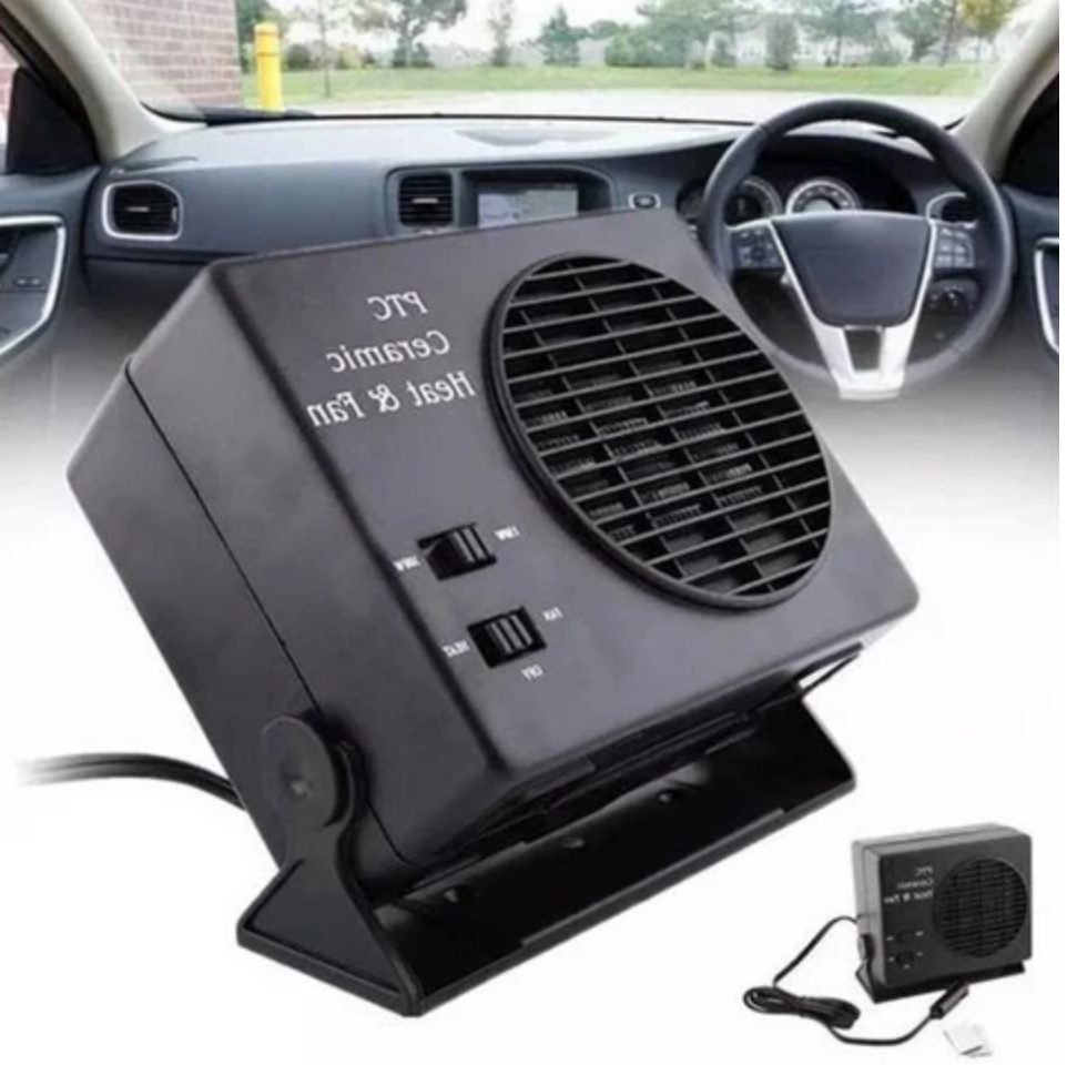 Car Heater 150W 300W 12V Ceramic Car Fan Heater