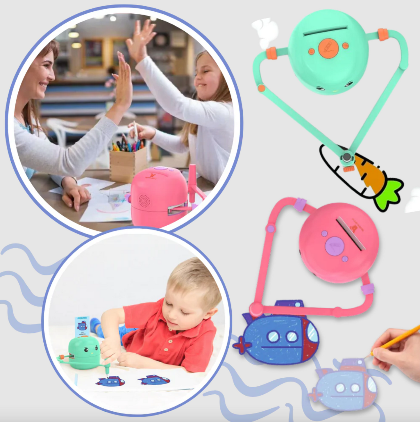 Voice Interaction Drawing Robot