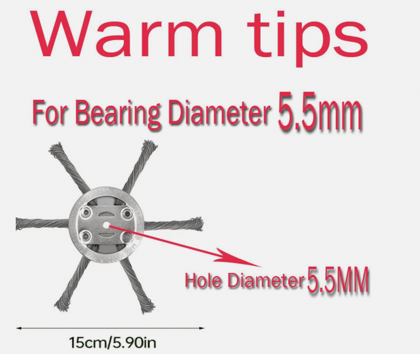Lawn Mower Steel Wire Grass Trimmer Head Brush Cutter Weed Eater Trimmer Head
