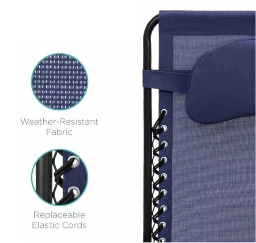 Relaxluxe Zero Gravity Outdoor Lounge Chair