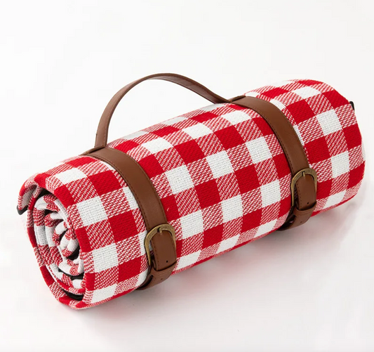 Outdoor Plaid Picnic Blanket Waterproof