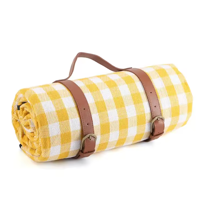 Outdoor Plaid Picnic Blanket Waterproof