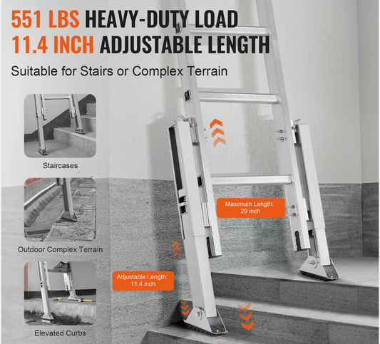 Ladder Levler 11.4 inch Expansion Length Leveling Tool Quick Release