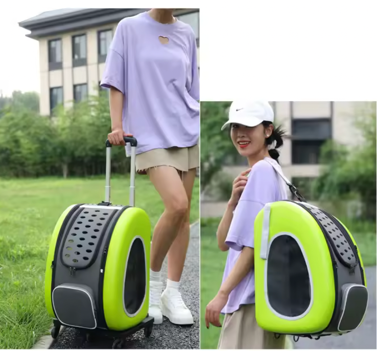 Multifunctional 5-in-1 Dog Stroller and Carrier, Lightweight, Collapsible, Suitable for Travel and Outdoor Use