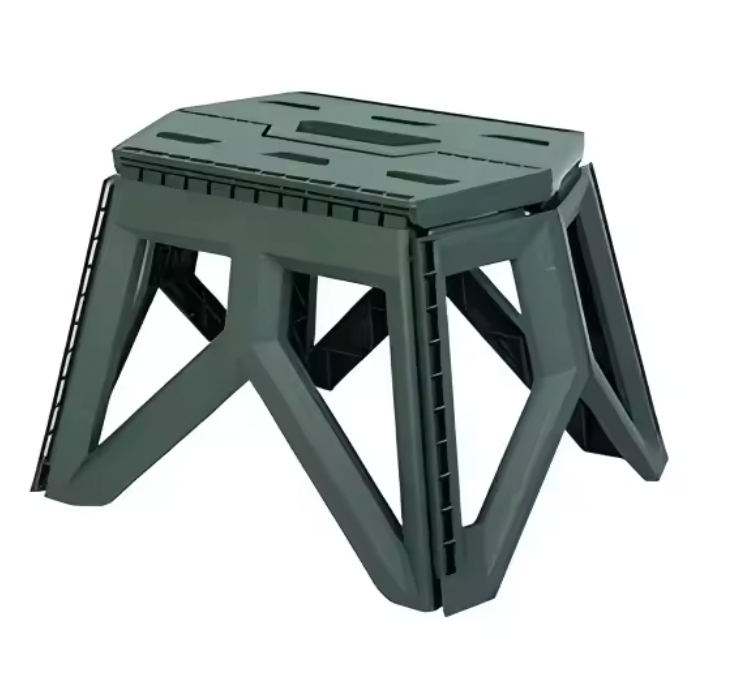 Compact Folding Outdoor Stool – High Load-Bearing Mini Chair for Camping, Beach, Hiking, Fishing, Lightweight Portable Seat Solution
