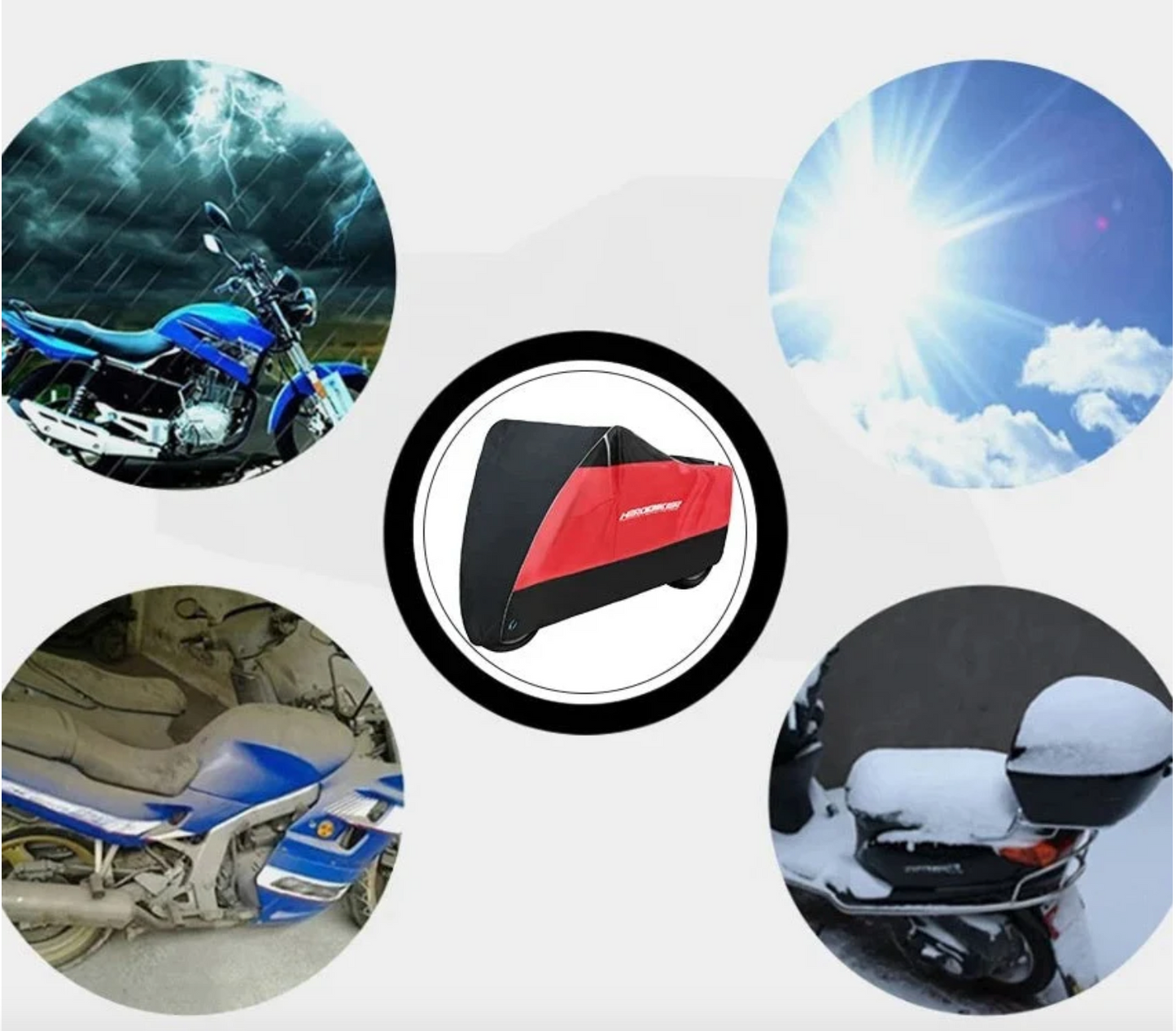 All season waterproof-motorcycle-cover uv protected dustproof outdoor bike cover in ml to xxxxl sizes for ultimate protection