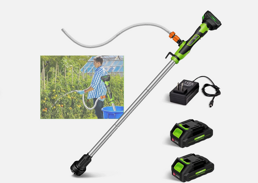 Cordless Stick Water Transfer Pump with 2 Batteries