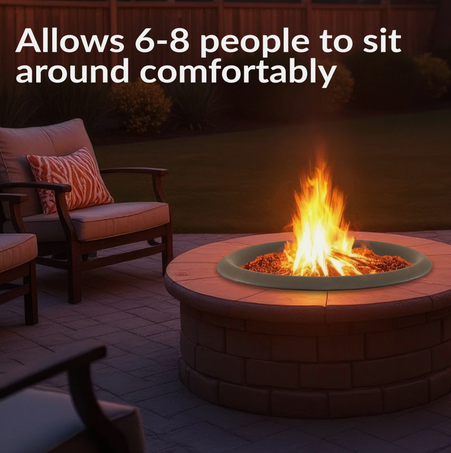 Classic Elegance Steel Replacement Fire Pit Bowl