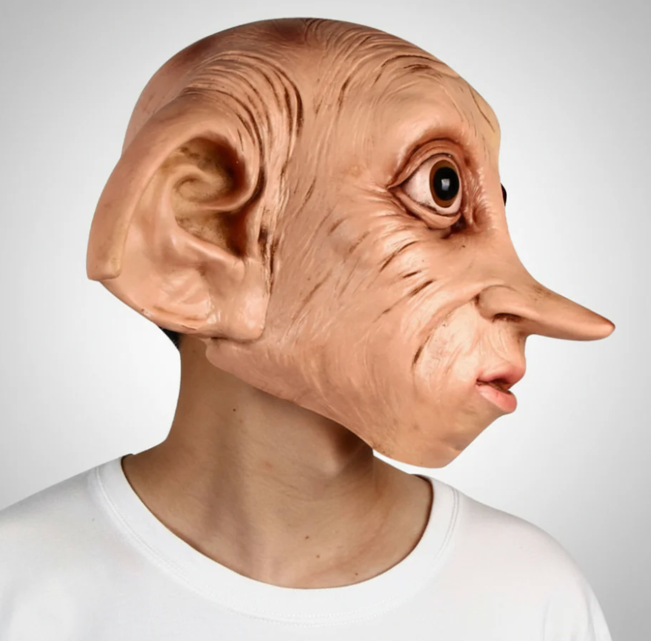 Halloween Elf Mask Costume Latex Cosplay