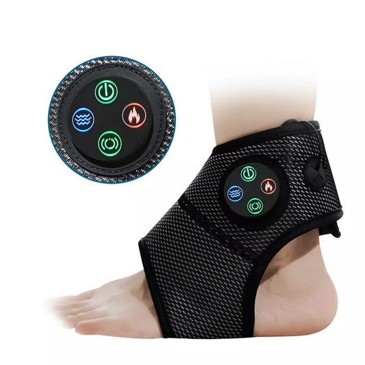 Ankle Brace Foot Massager with Electric Heating and Foot Pain Relief