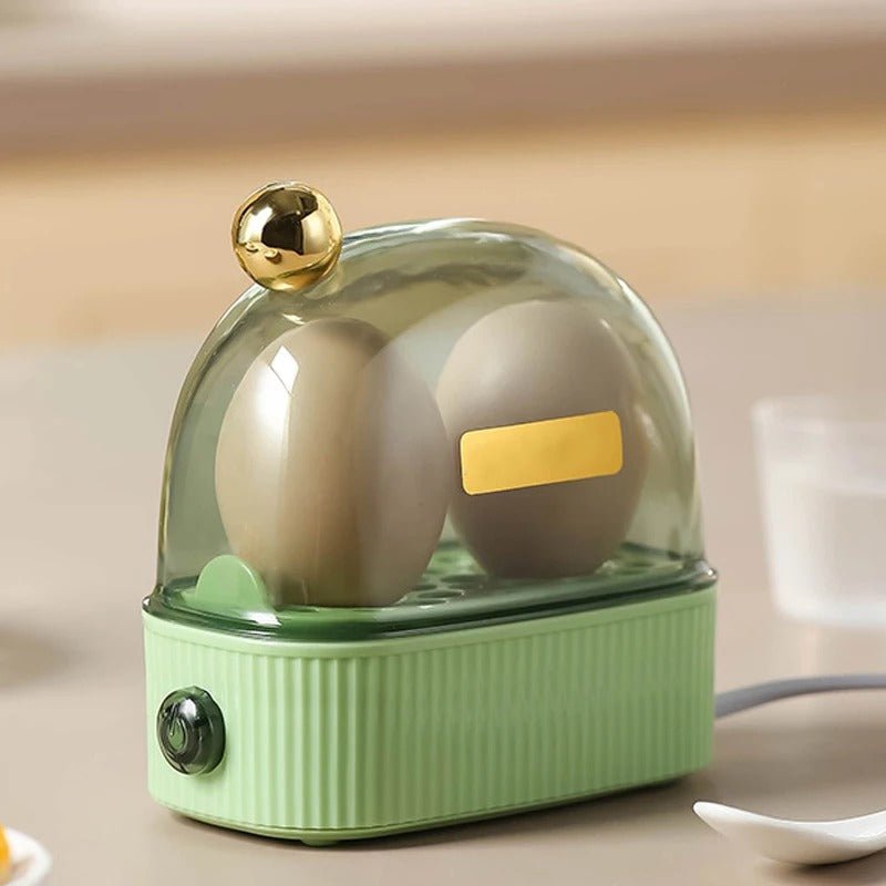 Automatic Power Off Rapid Egg Cooker - Quick Heating Mini Egg Cooker, Portable Household Egg Boiler For Dormitory, Home, Awning And Campsite
