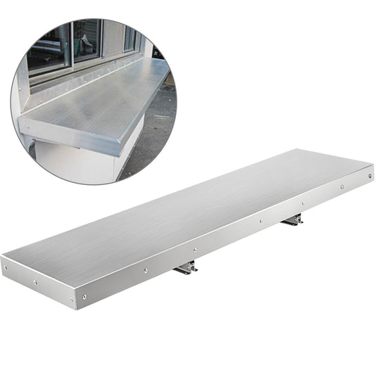 4,6, Foot Shelf for Concession Window Food Folding Truck Accessories Business