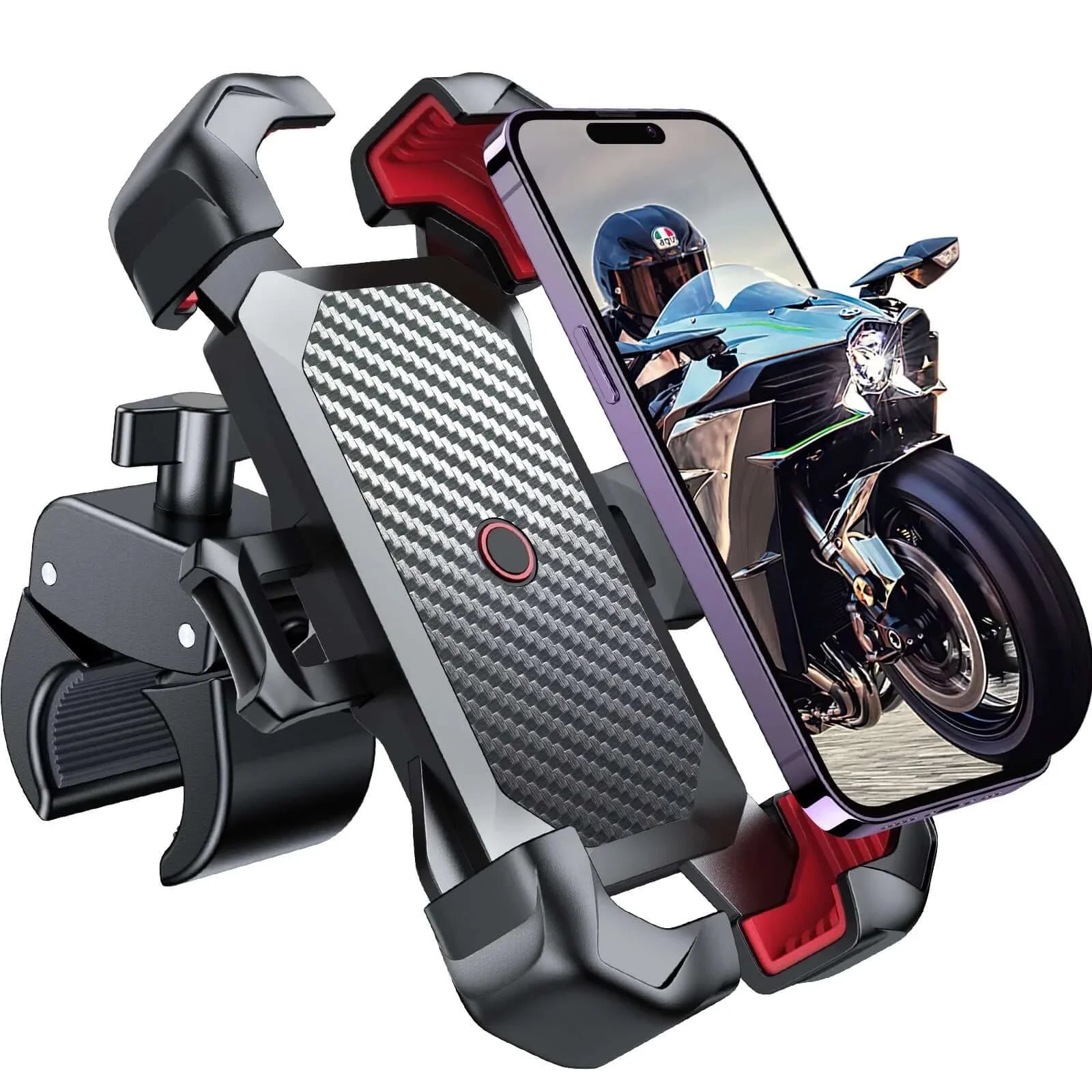 Motorcycle Auto Lock Phone Holder