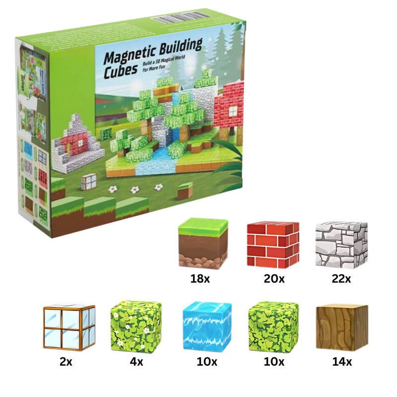 Educational Magnetic Minecraft Blocks