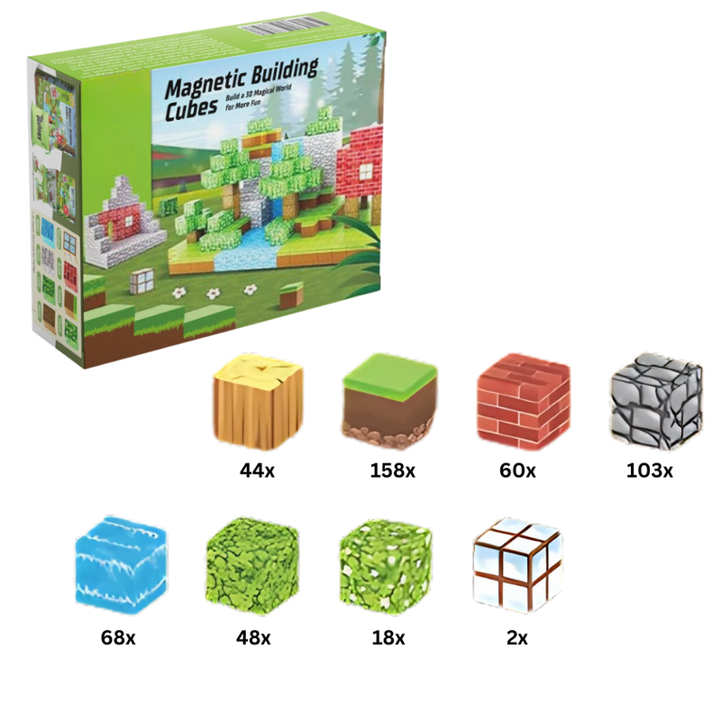 Educational Magnetic Minecraft Blocks