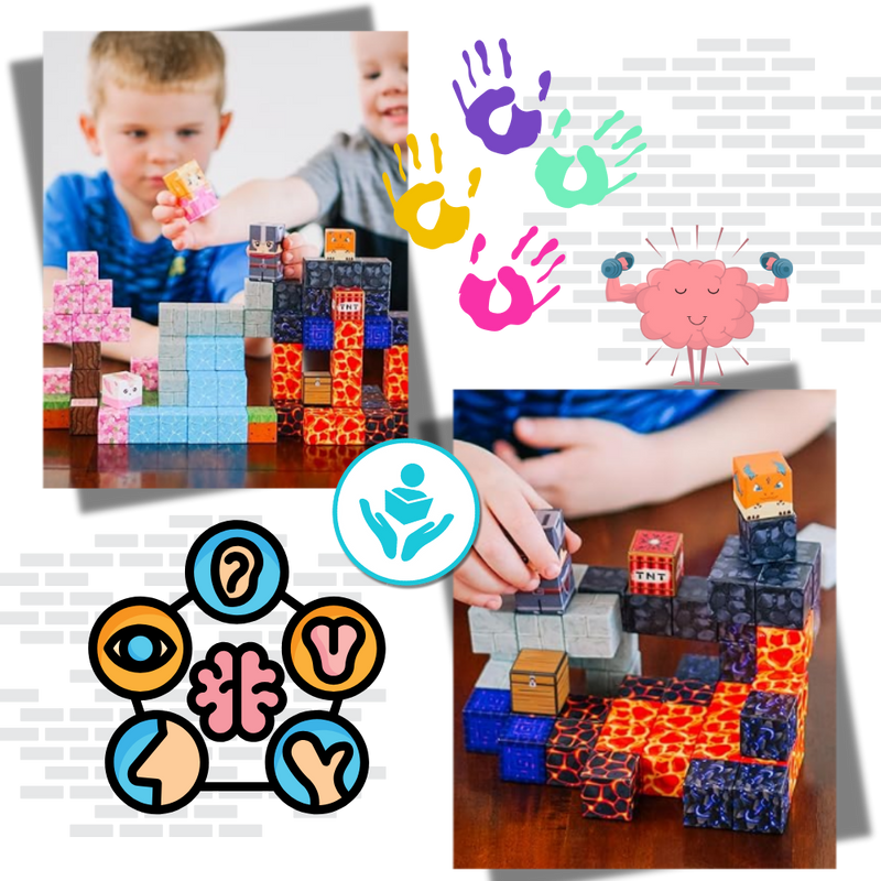 Educational Magnetic Minecraft Blocks