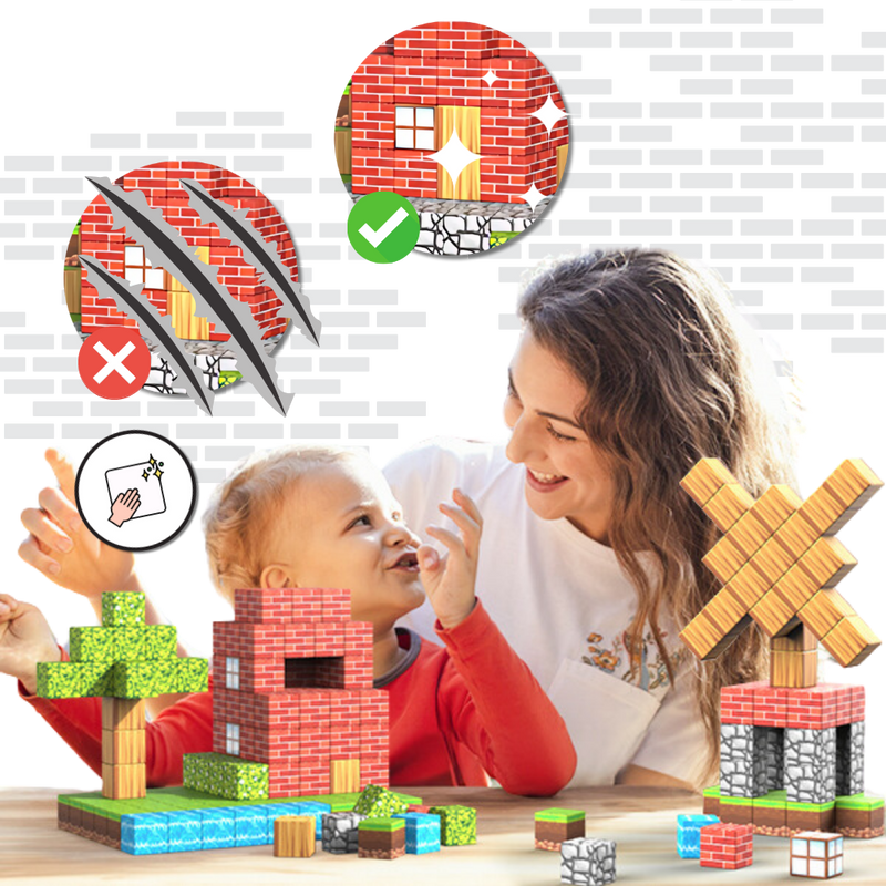 Educational Magnetic Minecraft Blocks