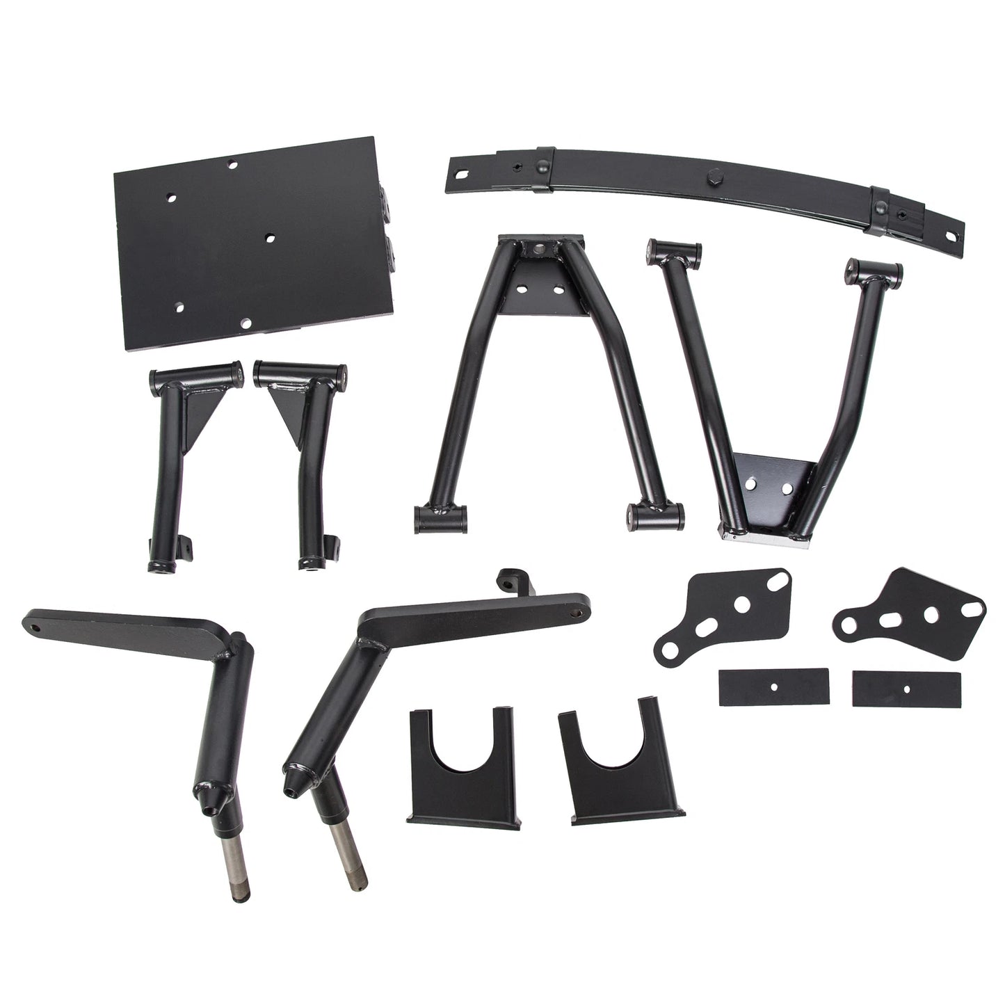 For 1982-2003 Club Car DS Golf Cart 6" Double A-Arm Lift Kit & Rear Leaf Springs