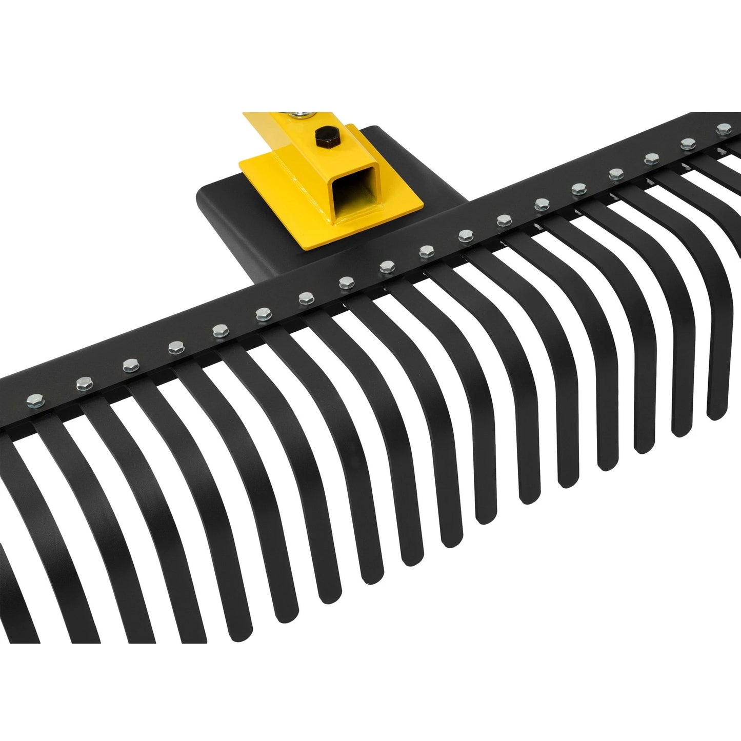 3 Pt 60'' Landscape Rock Rake Soil Gravel Lawn for Cat 1 Campact Tractor Heavy