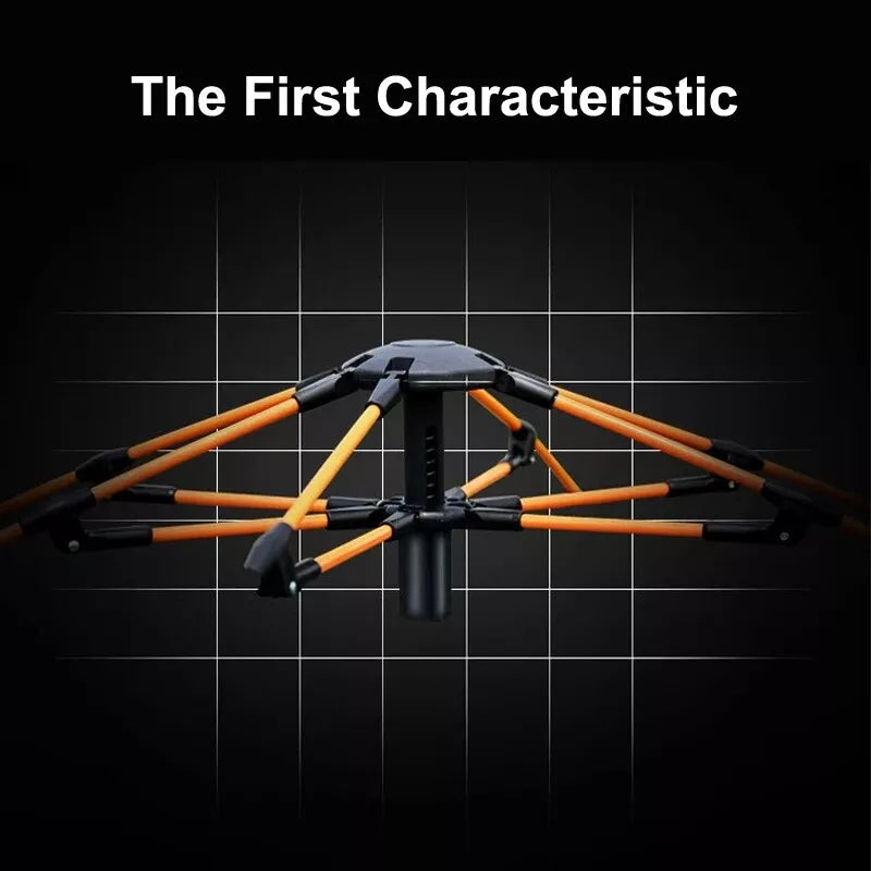 3-4 Person Pop Up Tents Waterproof Windproof Instant Tent for Camping Hiking