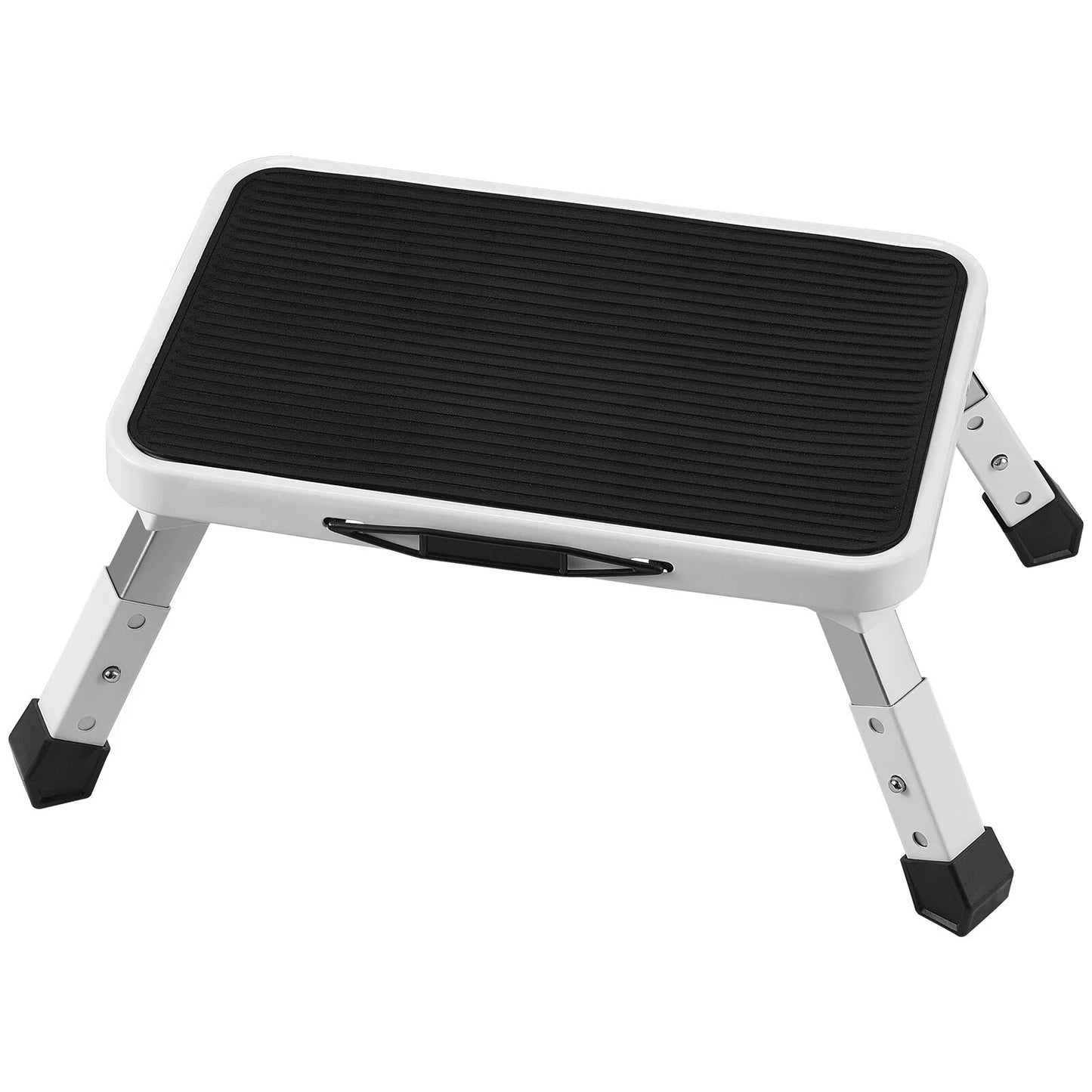 Step Stool Ladder Foldable 3 Adjustable Height Max Load 330lbs for Home