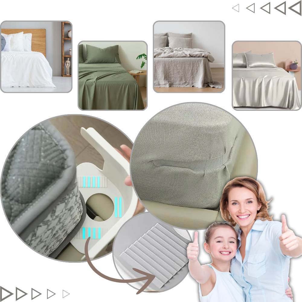 Discreet Secure Hold Bed Sheet Clip