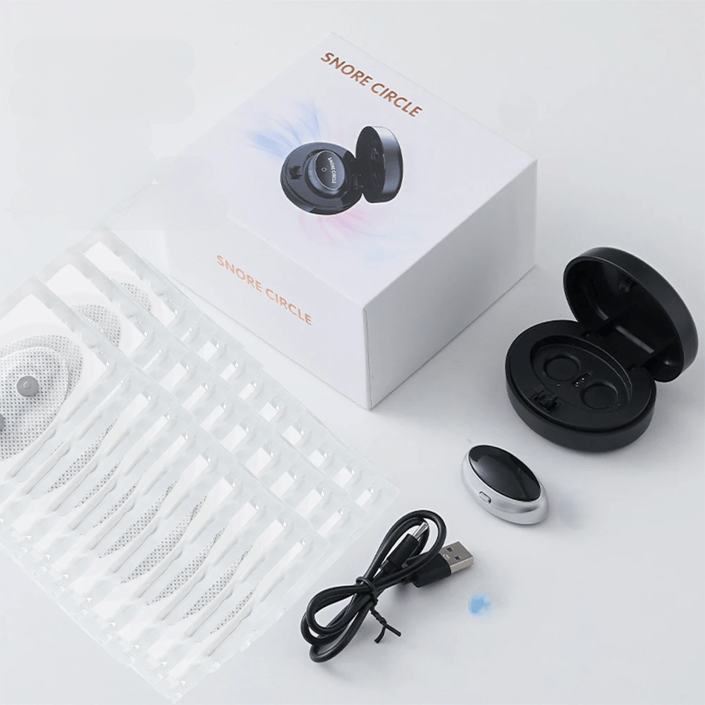 Smart Magnetic Anti-Snoring Device – EMS Sleep Aid for Easy Breathing & Nighttime Apnea Relief (5 Pairs)