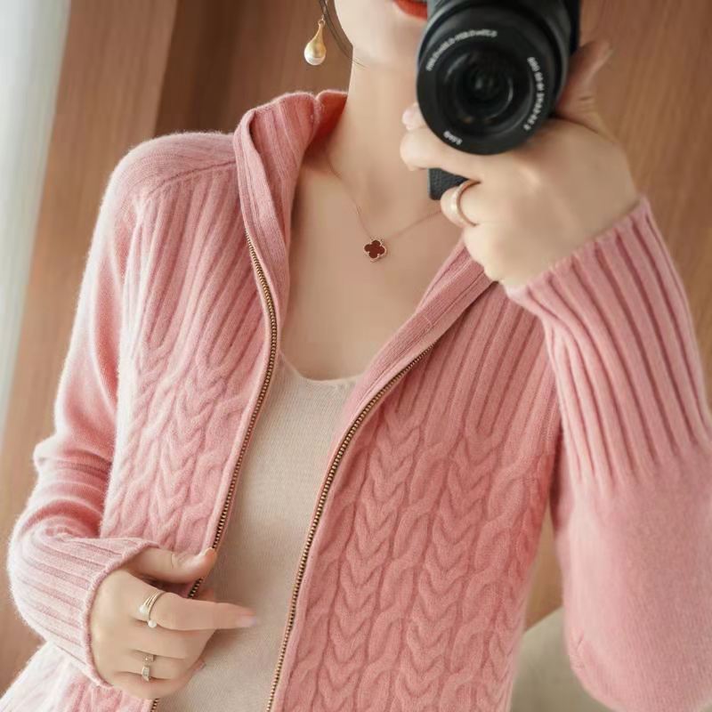 Cashmere pullover cardigan | Zersly™