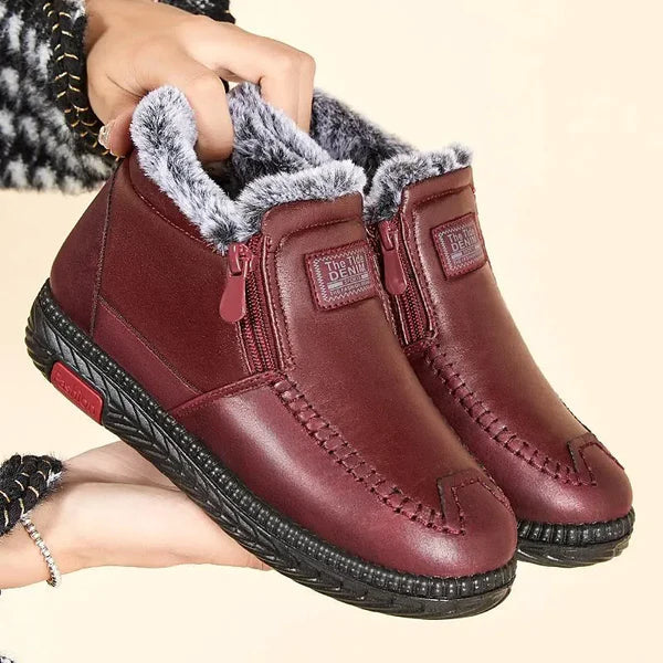 New warm, thick fleece snow boots
