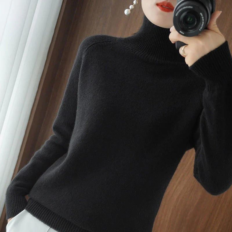 Cashmere turtleneck  | Zersly ™