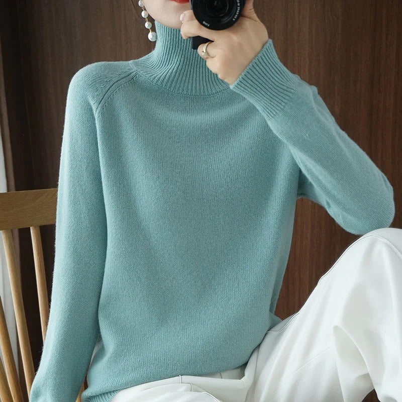 Cashmere turtleneck  | Zersly ™