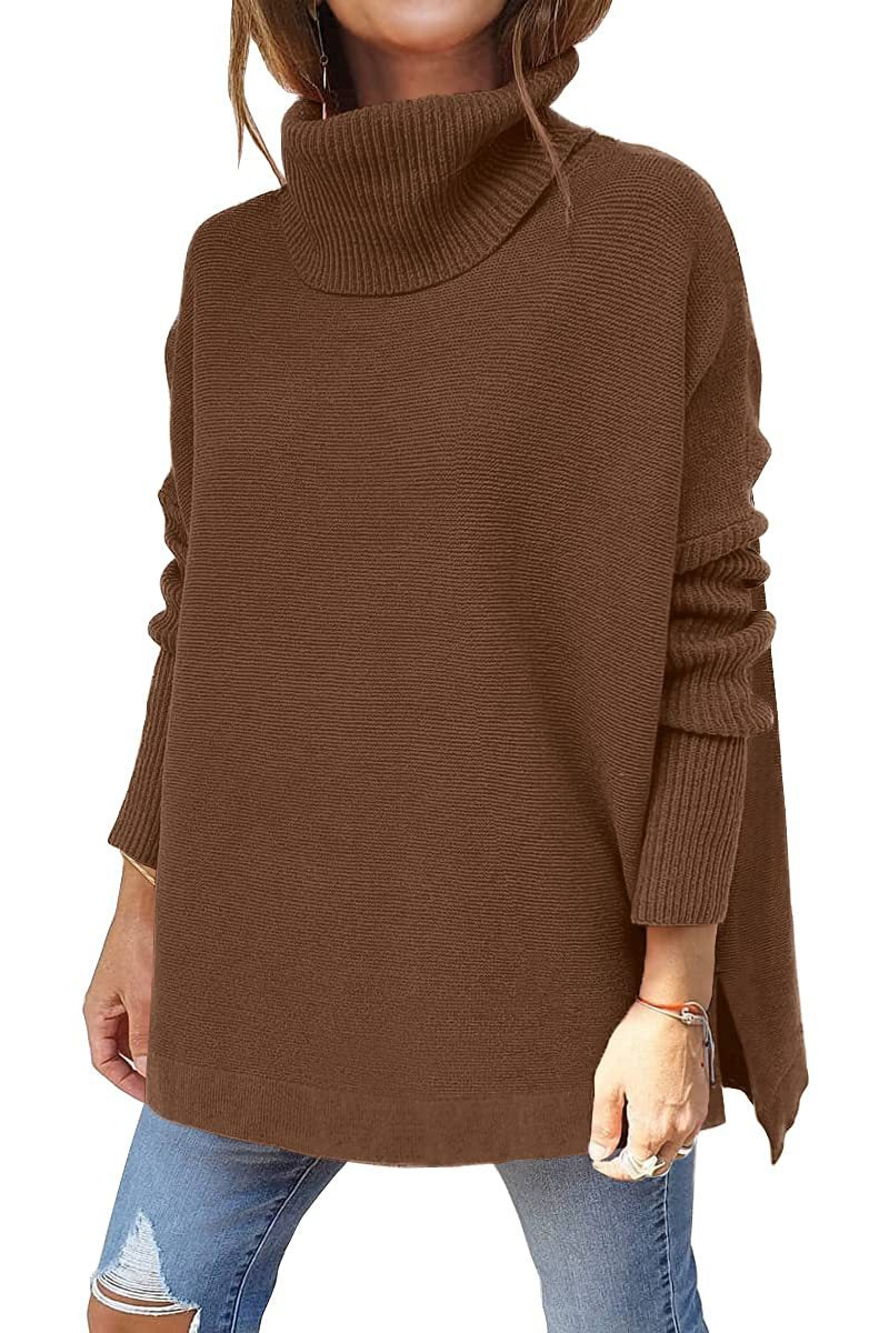 Loose cashmere turtleneck | Zersly™