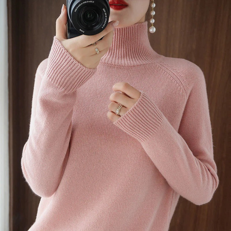 Cashmere turtleneck  | Zersly ™