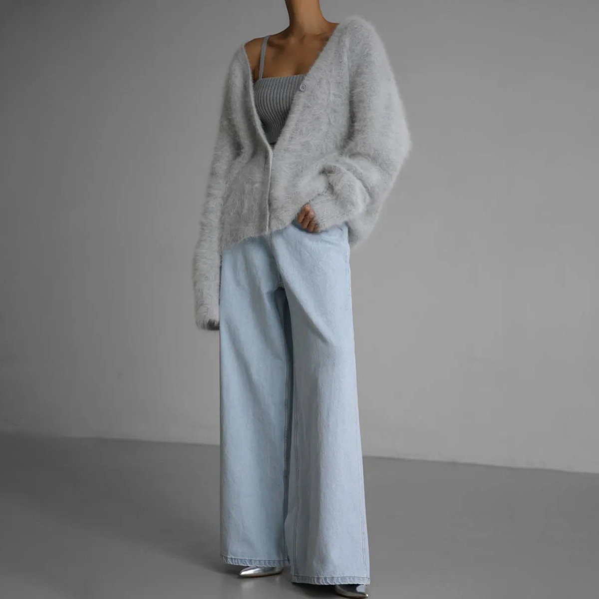 Zersly™ | Chic cashmere cardigan