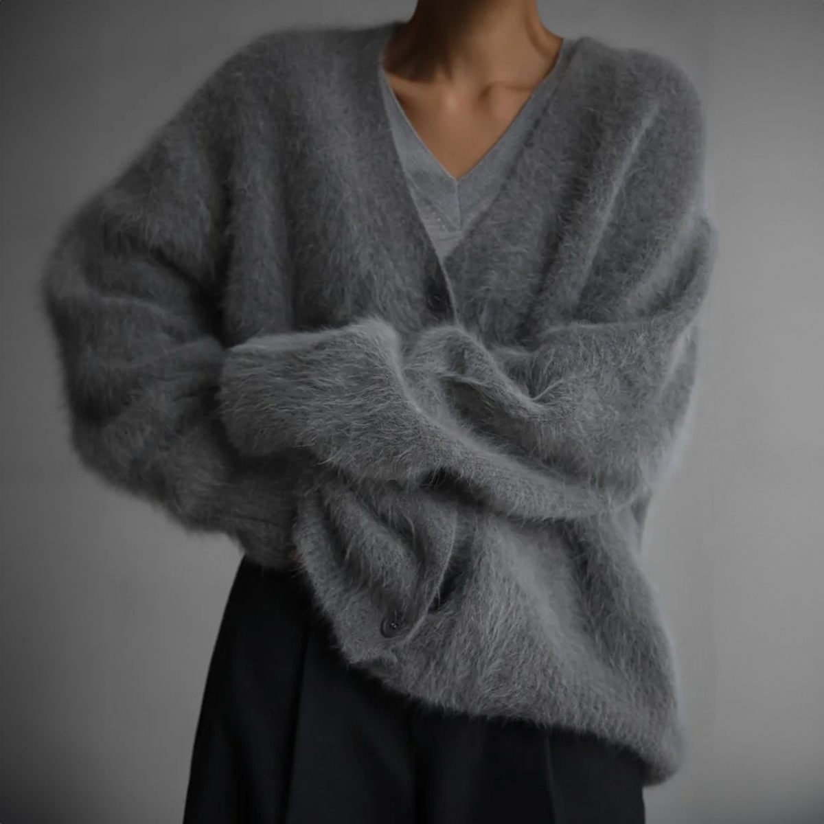 Zersly™ | Chic cashmere cardigan