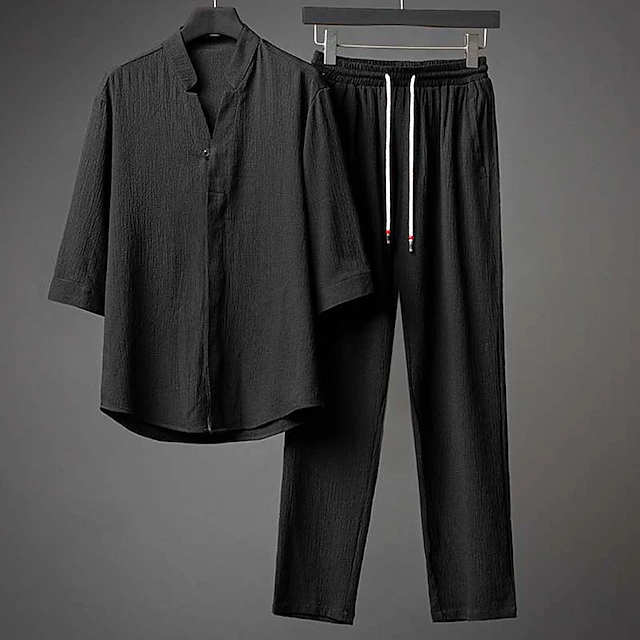 Men's linen set | Zersly™